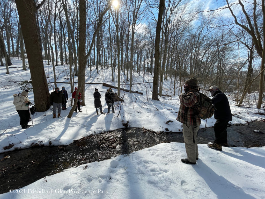 Leaf pack studies in Glen Providence Park